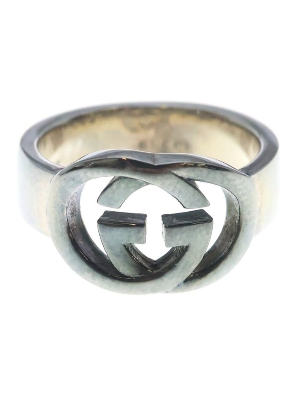 Gucci Interlocking G Ring Silver